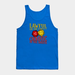 Lawful and Chaotic Tank Top